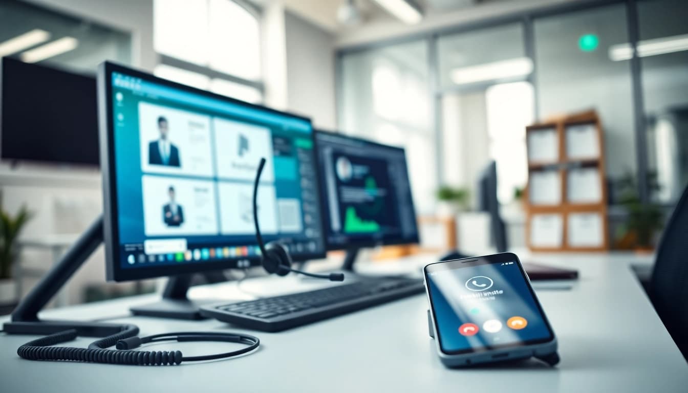 Enhance your productivity with remote call control tools and a modern workspace setup.