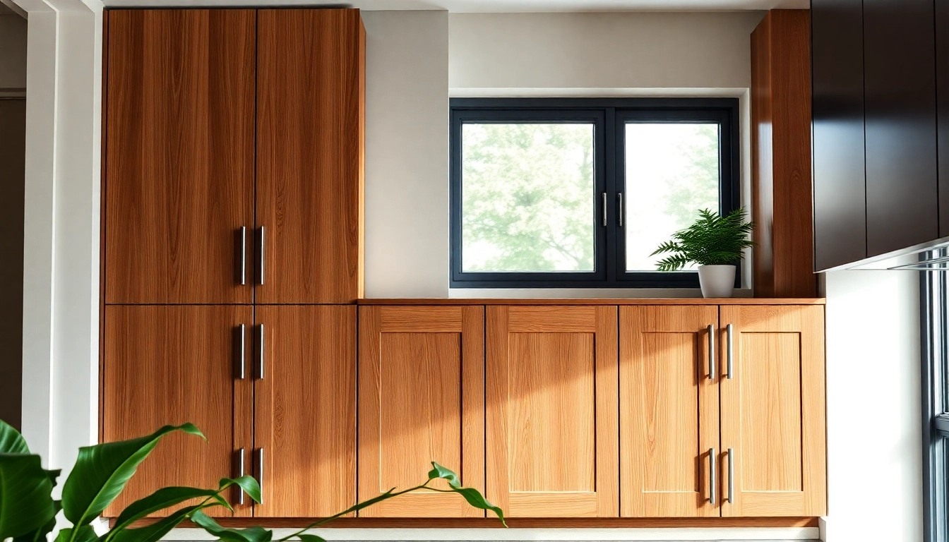 Stunning cabinet refacing example in Largo FL with elegant finishes and natural light.