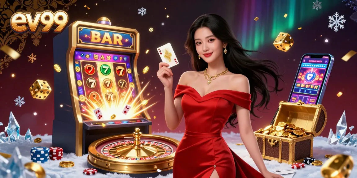 Experience the excitement of ev99 casino with dynamic visuals, showcasing detailed casino elements.