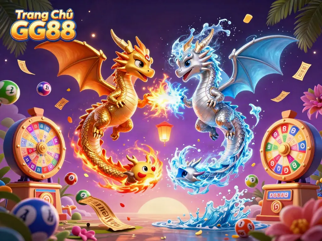 Experience the thrill of winning with Trang Chủ GG88's dynamic casino characters and vibrant game elements.