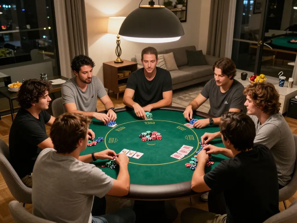 Play a winning hand at trang chủ 789bet during a lively poker night with friends