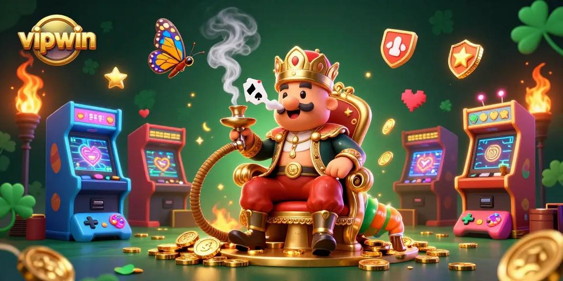 Experience thrilling gameplay with vipwin's vibrant casino atmosphere featuring engaging 3D elements and characters.