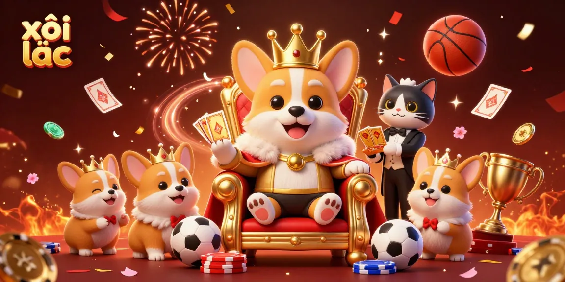 Experience the excitement of xôi lạc with interactive gambling elements and engaging characters.