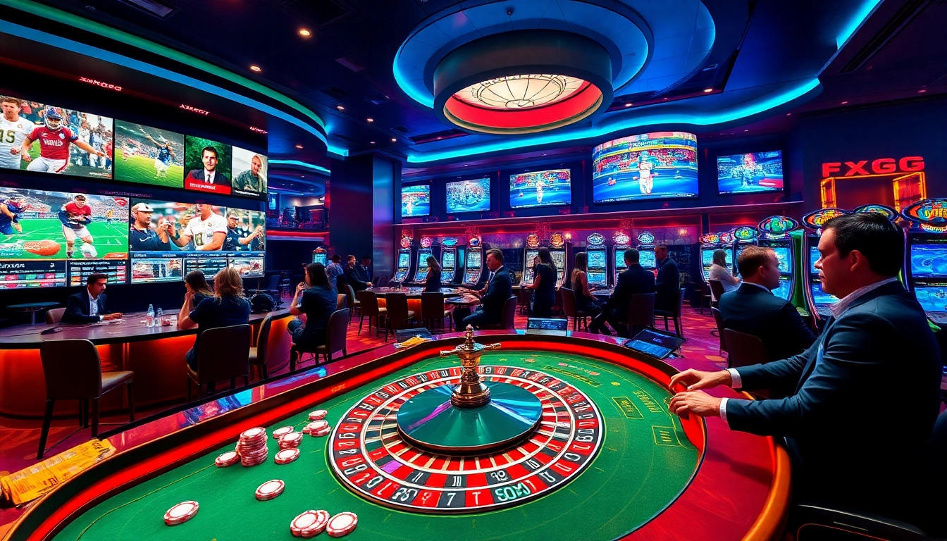 Experience the excitement of betting at xxgg.com with immersive casino visuals.
