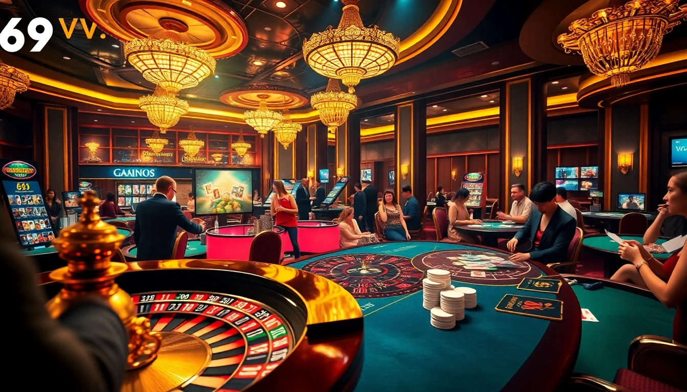 Experience high-stakes excitement at 69 VN with stunning casino visuals and engaging gameplay.