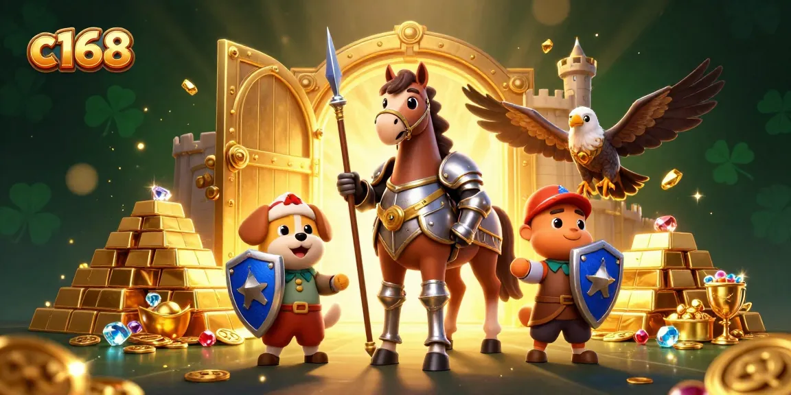 Experience the excitement of c168 casino games with medieval knights, riches, and sparkling treasures.