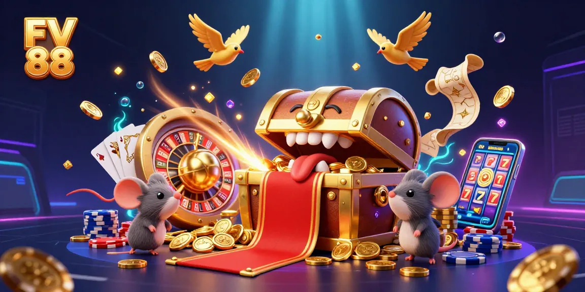 Experience excitement in the FV 88 dynamic casino world featuring treasures and games.