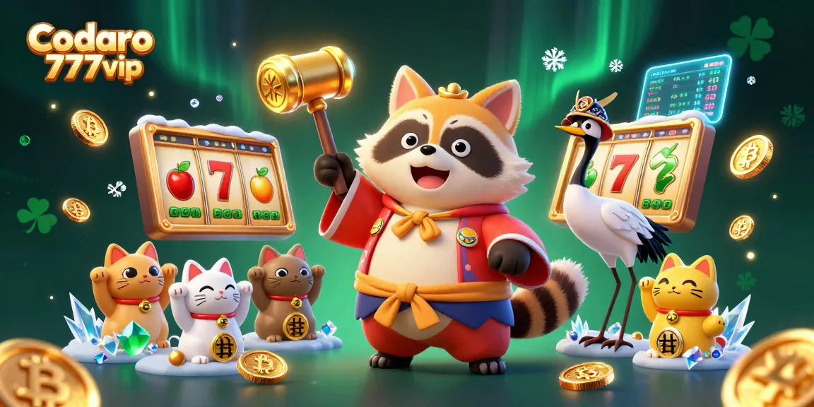 Engage in fun gaming with Cadastro 777vip, featuring vibrant characters in a lucky casino scene.