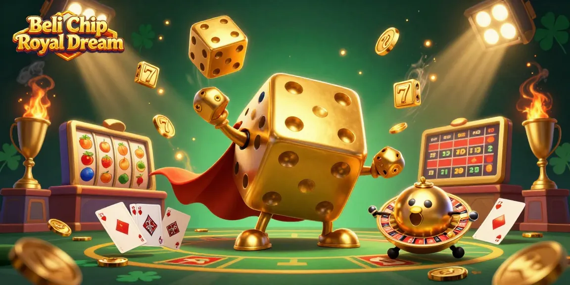 Belanja dengan Beli Chip Royal Dream, top up koin permainan dengan mudah dan cepat di Royal King Arthur.