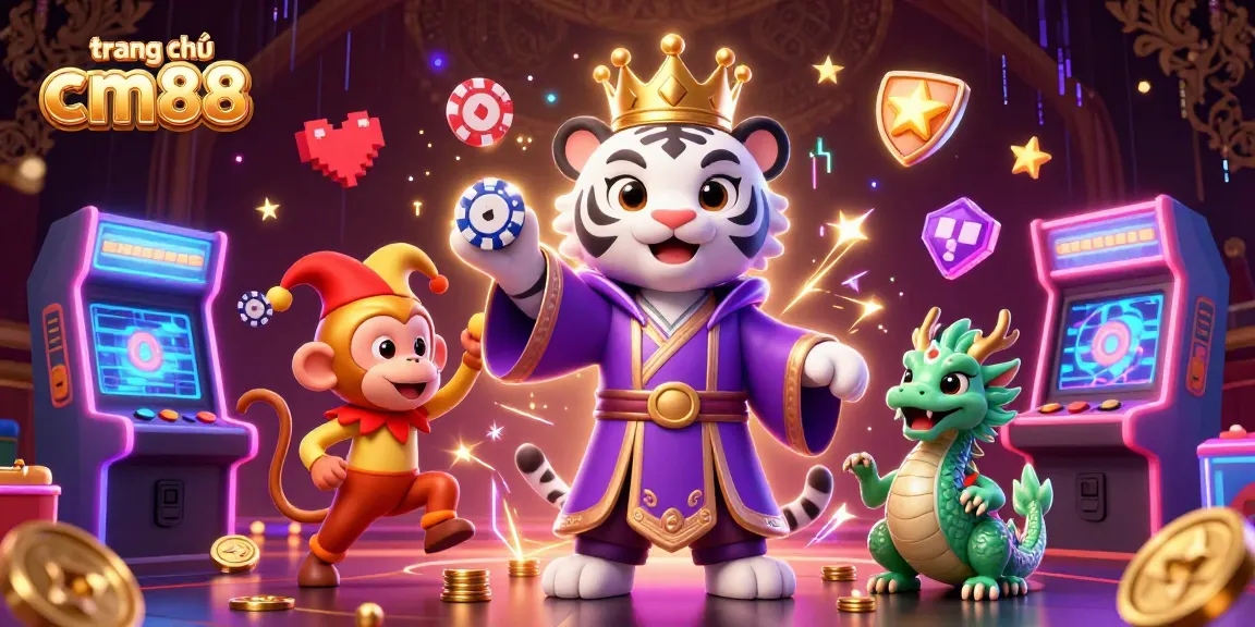Experience the thrill of gaming at trang chủ cm88 with lively characters and dynamic casino atmosphere.